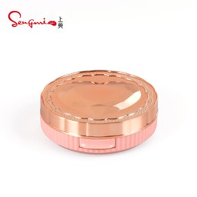 Compact Powder Case - Manufacturer Pink Rose Gold 59mm Pan Double Layer Empty
