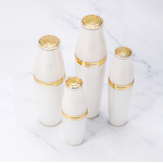 Cosmetic Bottle - Manufacturer 30ml-120ml Pearl White Golden Acrylic Lotion Cream Jars
