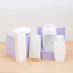 Sunscreen Container - Manufacturer 50ml White Square Plastic Sunblock Cream Custom
