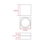 Nail Glitter Case - Manufacturer Luxury Pink Plastic Custom Logo Loose Powder Jar