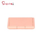 Eyeshadow Case - Manufacturer Recyclable Embossing Pink Black 2 Color Eyebrow