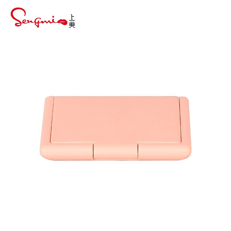 Eyeshadow Case - Manufacturer Recyclable Embossing Pink Black 2 Color Eyebrow