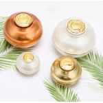 Cosmetic Jar - Manufacturer 5g-50g Gold Shiny Acrylic Skincare Cream Luxury Container
