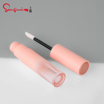 Lip Gloss Tube - Manufacturer 5ml Custom Color Screen Printed Pink Nude Gradient