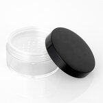 Loose Powder Case - Manufacturer Custom Logo Sifter Plastic Empty Powder Jar