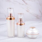 Cosmetic Bottle - Manufacturer 30ml-120ml Custom Acrylic Lotion Jar Cosmetic Packaging