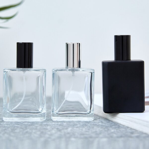 Perfume Bottle - Manufacturer 30ml/50ml Black White Glass Refillable Spray Custom