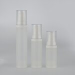 Airless Bottle - Manufacturer 15ml-50ml White Acrylic Atomizer Airless Cream Pump