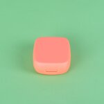 Compact Powder Case - Manufacturer 5.5g Orange Matte Square Acrylic Custom Logo