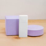 Sunscreen Container - Manufacturer 50ml White Square Plastic Sunblock Cream Custom