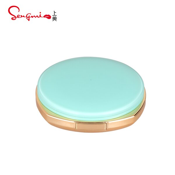 Compact Powder Case - Manufacturer High Quality Round Empty Pressed With Mirror