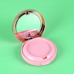 Compact Powder Case - Manufacturer Pink Rose Gold 59mm Pan Double Layer Empty