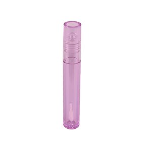Lip Gloss Tube - Manufacturer 2.5ml Purple Transparent Empty Lip Gloss Packaging