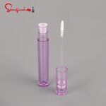 Lip Gloss Tube - Manufacturer 2.5ml Purple Transparent Empty Lip Gloss Packaging