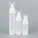 Airless Bottle - Manufacturer 15ml-50ml White Acrylic Atomizer Airless Cream Pump