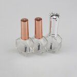 Nail Polish Bottle - Manufacturer 10ml Luxury Crown Cap Glass UV Gel With Brush