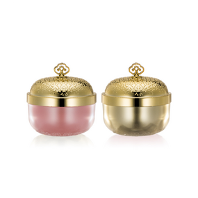 Cosmetic Jar - Manufacturer 10g/30g Golden Acrylic PP Inner Eye Cream Sengmi Brand