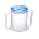Water Cup Manufacturer - Dual Handle for Spilling Prevention