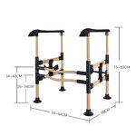 Grab Rail Manufacturer - Wall Mounted Bathroom Safety for Disabled Elderly