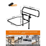 Bed Rail Manufacturer - Senior Assist Collapsible Bracket with Light