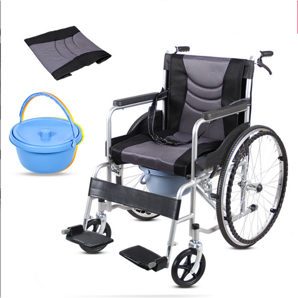 Wheelchair Manufacturer - Folding Portable Manual Steel Frame
