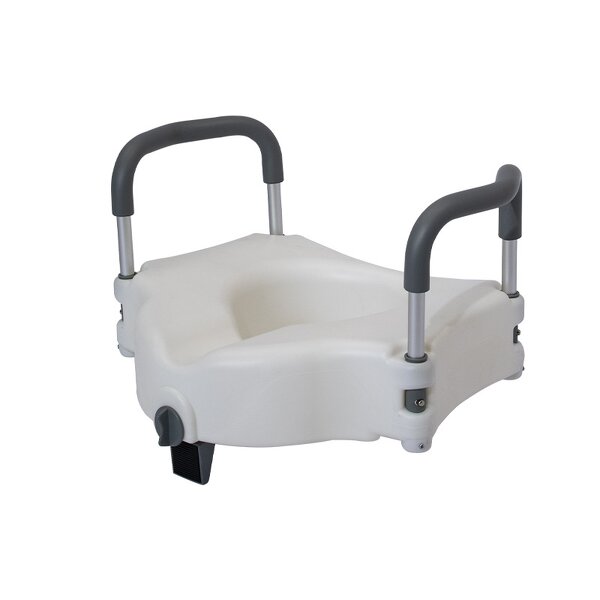 Shower Chair Manufacturer - Bathroom Safety Elevated Seat with Rails