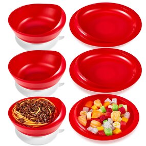Tableware Set Manufacturer - Elderly Self-Feeding 3-Piece with Suction Cup