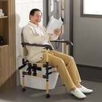 Safety Rail Manufacturer - Hot Sale Adjustable Foldable for Bathing Toilet