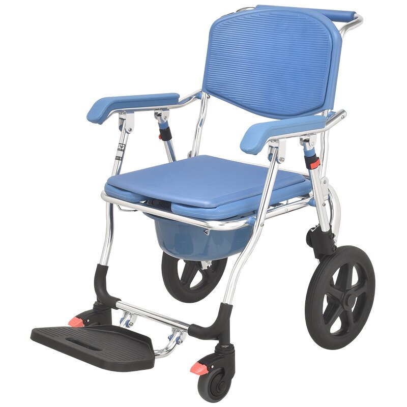 Bath Chair Manufacturer - Anti-slip Foot Pad Swivel Seat Alloy