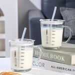 Milk Cup Manufacturer - 400ML Graduated Glass for Adults Elderly Care