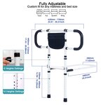 Bed Rail Manufacturer - Adjustable with Pouch