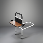 Bed Rail Manufacturer - Hot Sale Adjustable Metal Dual Bar Pad Guard