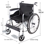 Wheelchair Manufacturer - Folding Portable Scooter Manual Steel