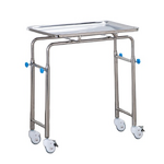 Dressing Trolley Manufacturer - Hospital Stainless Steel Three-layer