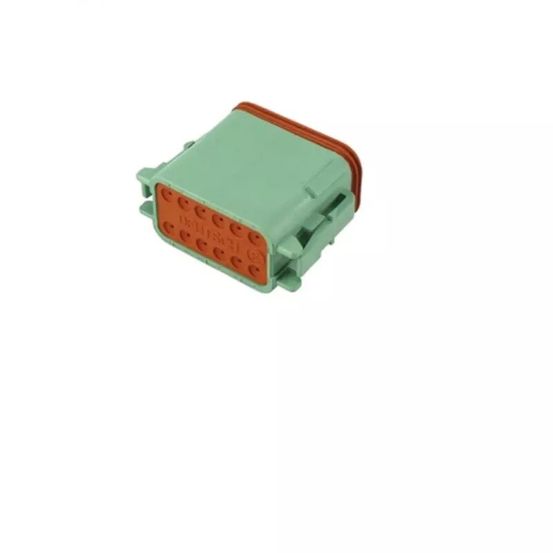 Automotive Connector - Manufacturer DT04-12PC-C015 12Pin Green Deutsch DT