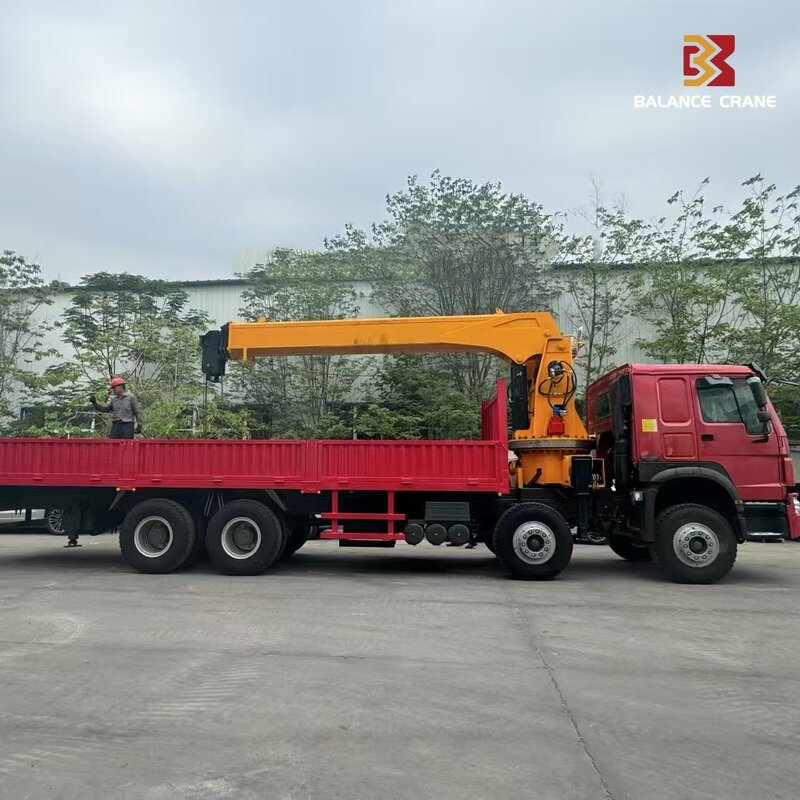 Truck Crane - Manufacturer Sinotruck HOWO 6*4 14-16Ton Zoomlion Telescopic Boom