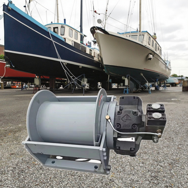 Hydraulic Winch - Manufacturer 0.8-2Ton China Drilling Rig Machine