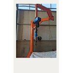Jib Crane - Manufacturer 3Ton Davit Wire Rope Electric Hoist Remote Control