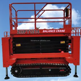 Scissor Lift - Manufacturer 8M Outdoor Crawler 450kg Battery Electric CE