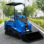 Skid Steer Loader - Manufacturer CE Small Farming Agricultural Mini Front Loader