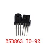 Transistor Manufacturer - 2SB764 B764 2SD863 D863 TO-92L 1A/50V