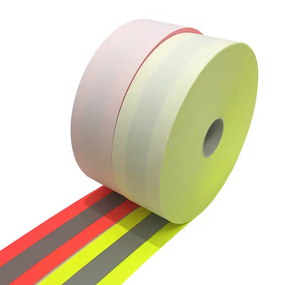 Reflective Tape - Manufacturer High Visibility Aramid FR Fluorescent Orange Silver