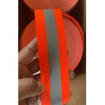Reflective Tape - Manufacturer High Visibility Aramid FR Fluorescent Orange Silver