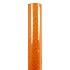 Reflective Sheeting - Manufacturer PET Prismatic Roadway Safety Orange Warning Roll