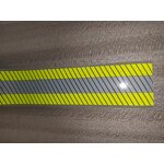 Reflective HTV - Manufacturer 3HAO Yellow Grey Polyester Heat Transfer Vinyl Tape