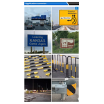 Reflective Sticker - Manufacturer High Reflectivity PET Glossy Vehicle Traffic Sign