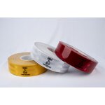Reflective Tape - Manufacturer 3HAO ECE 104R Prismatic White Red Yellow PMMA Warning