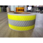 Reflective HTV - Manufacturer 3HAO Yellow Grey Segmentation Heat Transfer Vinyl