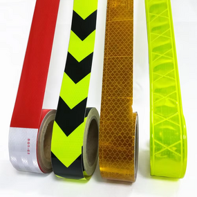 Reflective Tape - Manufacturer Micro-Prismatic PVC Sew-on Safety Clothing Fabric