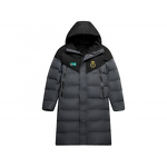 Coat Manufacturer - Lightweight Quilted X-Long Padded with Hood Zip